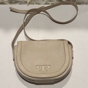 Tory Burch Light Beige Crossbody Bag